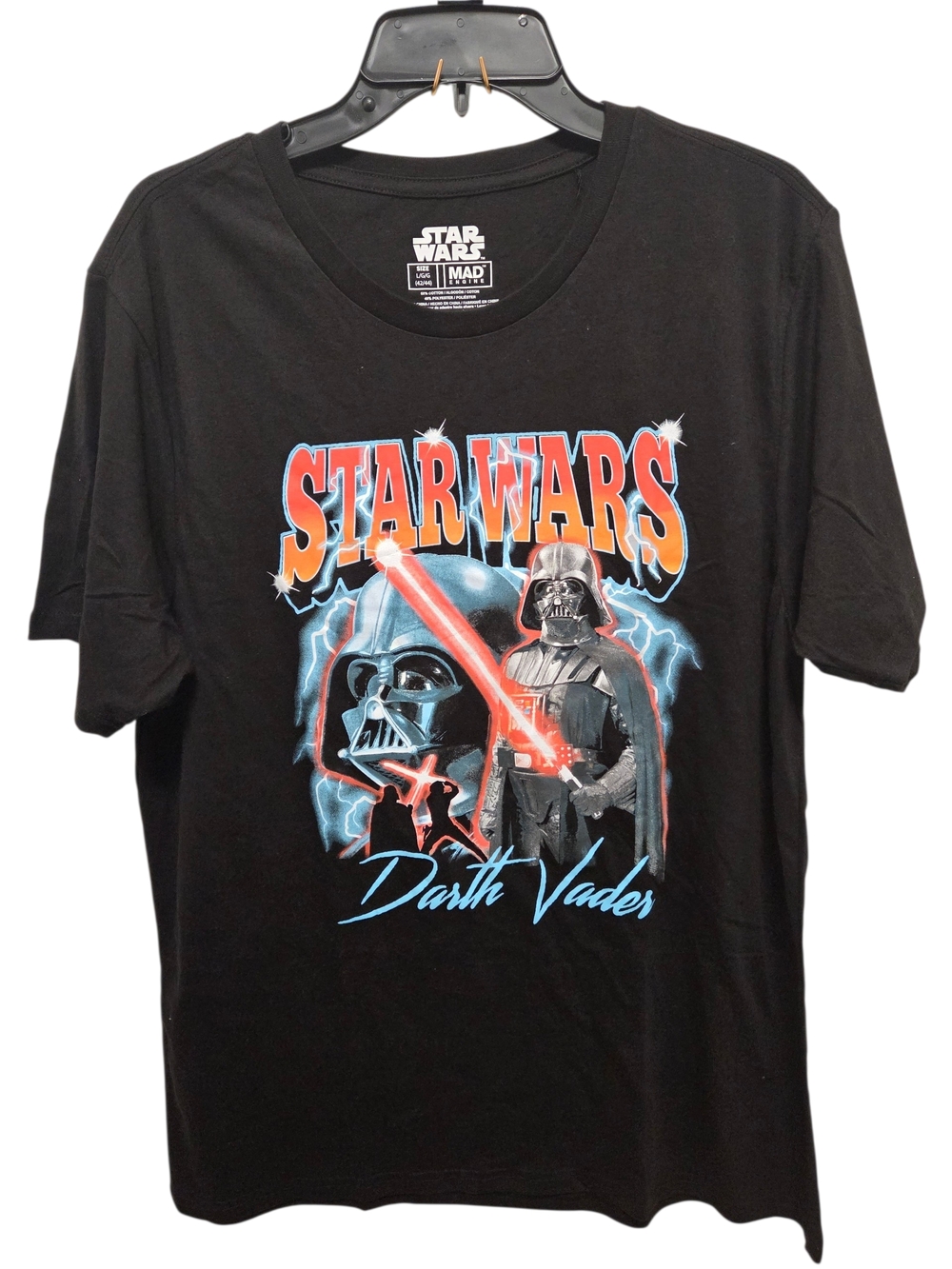 Star Wars Black Tee  Witu Darth Vader Graphic